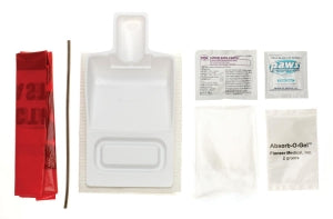 Medline Fluid Clean-Up Kits - Standard Biohazard Spill Kit - MPH17CE210