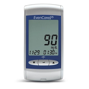 Medline EVENCARE G3 Blood Glucose Monitoring System - EvenCare G3 Blood Glucose Meter for Professional Use Only - MPH3540