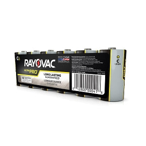 Rayovac Industrial Alkaline Batteries - Alkaline 1.5 V Battery, Size C - AL-C