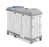 Medline MIYO Housekeeping Carts - Discharge Healthcare Housekeeping Cart, Large Base - DISC1