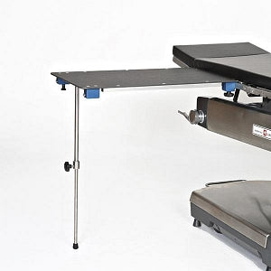 Mid Central Medical Arm Hand Surgery Tables - Arm Hand Table, Mobile Base, Rectangular, 2" Pad - MCM310-MB