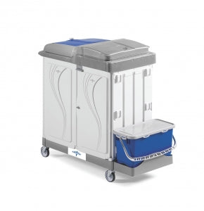 Medline MIYO Housekeeping Carts - Healthcare Plus Collection Cart, Storage / Collection - PLUS1