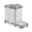 Medline MIYO Housekeeping Carts - Healthcare Housekeeping Cart Plus, Storage / Trad Mop - PLUS2-2 STORAGE WITH