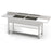 Mac Medical Stationary Pipe Base Processing Sinks - Stationary Processing Sink with Dual Basin and Pipe Base - PS269637-1