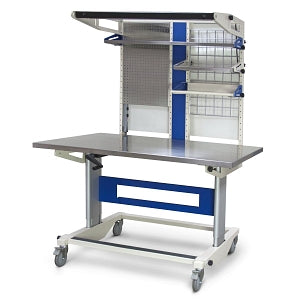 Capsa Solutions ErgoSmart Prep Tables - TABLE, PREP, STATION, SS, 48", PKG B - B-ESMART-SH48-K2