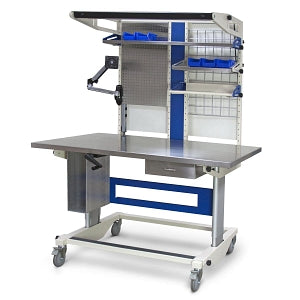 Capsa Solutions ErgoSmart Prep Tables - TABLE, PREP, STATION, SS, 72", PKG C - B-ESMART-SH72-K3