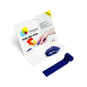 Heskins Tenura Silicone Nonslip Grip Strips - Tenura Nonslip Silicone Handle Grip Strip, Blue - T/S-2