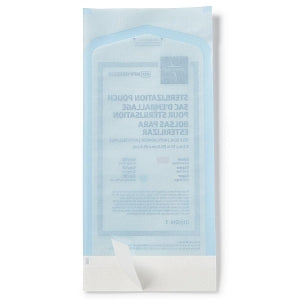 Medline Self-Seal Sterilization Pouches for Steam and Gas Only - Steam and Gas Self-Seal Sterilization Pouch, 5.25" x 10" - MPP100525GS