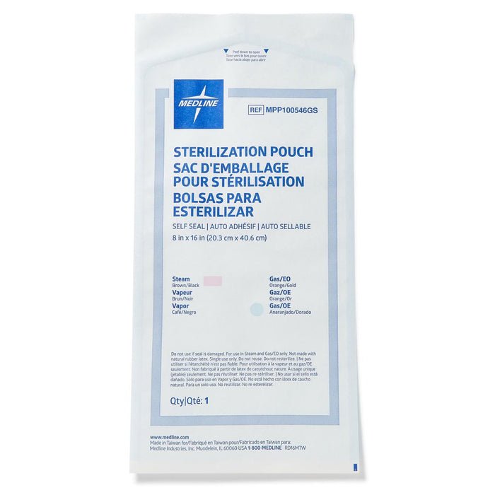 Self-Seal Sterilization Pouches for Steam and Gas Only