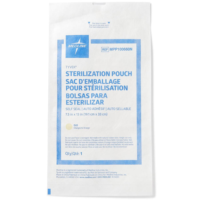 Self-Seal Tyvek Sterilization Pouches for Low Temperatures Only