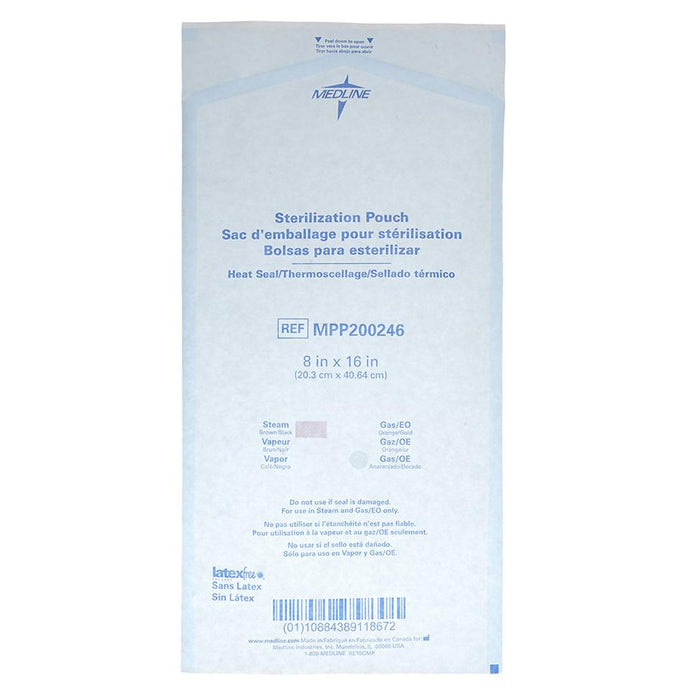 Steam and Gas Instrument Sterilization Pouches