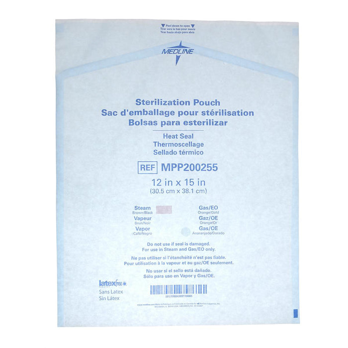 Steam and Gas Instrument Sterilization Pouches