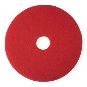 3M Healthcare 5100 Series Red Buffer Pads - 5100 Series Red Buffer Pad, Floor Machine, 28" x 14" - 70071312501