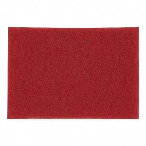 3M Healthcare 5100 Series Red Buffer Pads - 5100 Series Red Buffer Pad, Floor Machine, 28" x 14" - 70071312501