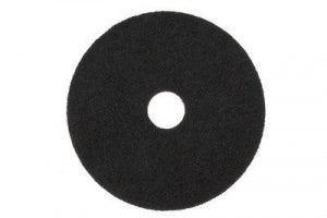 3M Healthcare 7200 Series Black Stripper Pads - Floor Polishing Machine Black Stripper Pad 7200, 17" - 7200-61500035912