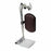 MRIequip Nonmagnetic Wheelchair Leg Rests - Burgundy Nonmagnetic Leg Rest for 18"-24" Standard Wheelchairs, Right Side - RP-1110-R-10