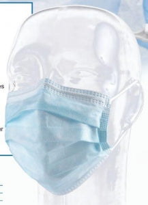 Precept Medical Fluidgard 120 Procedure Mask - Fluidguard Procedure Mask, Blue - 15900