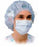 Precept Medical Bouffant Caps - Bouffant Cap, 21", Blue - 22010