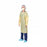 Precept Medical Isolation Gowns - Over-the-Head Full Coverage SMS Gown with Thumb Loops, 2XL - 51194FC