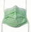 Precept Medical Comfort-Plus Surgical Masks - Comfort-Plus Surgical Mask, Green - 65 3120