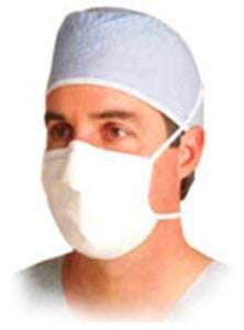 Precept Medical Laser Plume Masks - FluidGard Fluid-Resistant Laser Surgical Mask - 653310