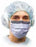 Precept Medical Blue Diamond Surgical Masks - Blue Diamond DualGuard Surgical Mask with Shield - 653342