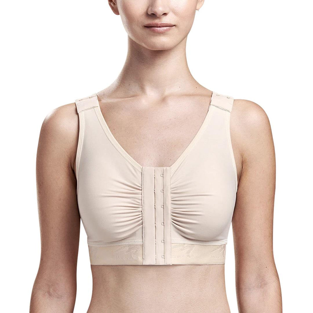 The Marena Group Surgical Bras - Mammary Support Bra, with Loop, Beige, Size XL - BNVL-4244