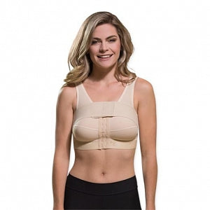 Marena Recovery Bras with Implant Stabilizers - Classic Implant Stabilizer  Bra, Size 4648, Beige - B/ISB-4648-H
