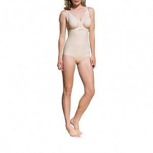 Marena Group Bikini-Length Waist Shapers - Bikini-Length Compression Waist Shaper, Beige, M - PPGA-M-H