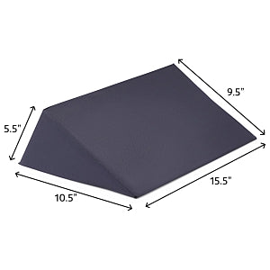 Medline Nylex-Covered Positioning Wedges - Foam Wedge Positioner with Nylex Cover, 15.5" x 10.5" x 5.5" - MSC0161565