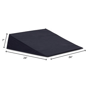 Medline Nylex-Covered Positioning Wedges - Foam Wedge Positioner with Nylex Cover, 24" x 24" x 7" - MSC04121