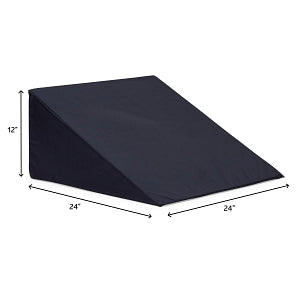 Medline Nylex-Covered Positioning Wedges - Foam Wedge Positioner with Nylex Cover, 24" x 24" x 12" - MSC04123