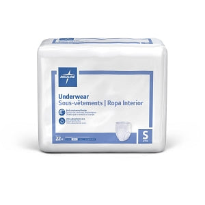 Medline Protection Plus Classic Adult Underwear - Protection Plus Classic Protective Underwear, Size S, for Waist Size 20"-28" - MSC23000