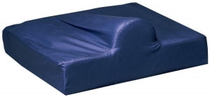 Medline Gel Foam Pommel Cushions - Gel Foam Wheelchair Cushion, Navy, 18" x 16" x 3.5" - MSC263107