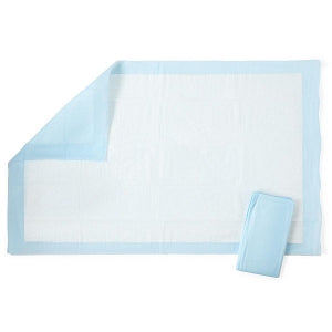 Medline Disposable Underpads - Disposable Standard Fluff-Filled Underpads, 23" x 36" - MSC281236Z