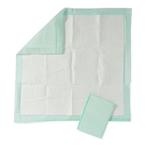 Medline Disposable Underpads - Disposable Deluxe Fluff-Filled Underpads, 36" x 36" - MSC281271P