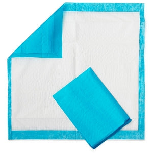 Medline Disposable Polymer Underpad - Ultra Fluff and Polymer Underpads, 30" x 30" - MSC282045