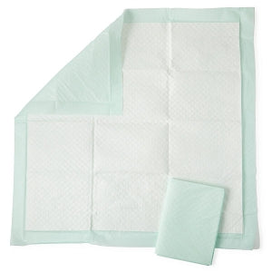 Medline Disposable Polymer Underpad - Standard Fluff and Polymer Underpads, 23" x 36" - MSC282050LB