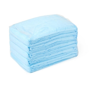 Medline Disposable Polymer Underpad - Standard Fluff and Polymer Underpads, 23" x 36" - MSC282050LB