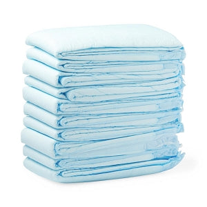 Medline Disposable Polymer Underpad - Standard Fluff and Polymer Underpads, 23" x 36" - MSC282050P