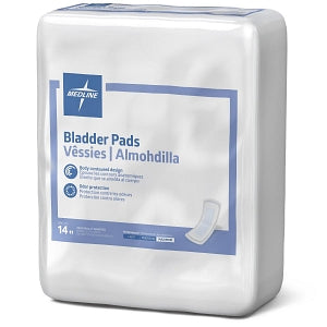 Medline Bladder Control Pads - Bladder Control Pads for Incontinence, Maximum, 3.25" x 13" - MSC327100