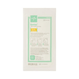 Medline Gentac Silicone Island Dressings - Silicone Adhesive Island Wound Dressing, 4" x 8", 2" x 6" Pad Size - MSC3348