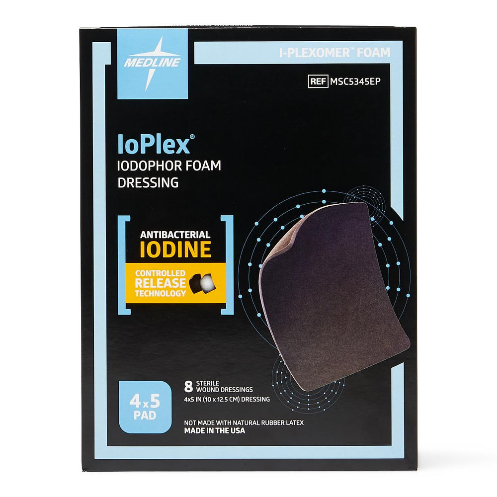 IoPlex Iodophor Foam Dressings