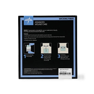 Medline Qwick Nonadhesive Wound Dressings with Aquaconductive Technology - Qwick Nonadhesive Dressing with Aquaconductive Technology, 4.25" x 4" - MSC5844F