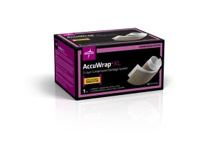 Medline AccuWrap 2-Layer Compression Bandage Systems - AccuWrap 2-Layer Compression Bandage System, Size XL - MSC7800XL