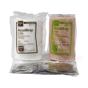 Medline AccuWrap 2-Layer Compression Bandage Systems - AccuWrap Lite 2-Layer Compression Bandage System - MSC7802