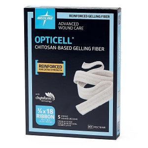 Medline Opticell Gelling Fiber Wound Dressings - Opticell Gelling Fiber Wound Dressing, 0.75" x 18" - MSC7818R