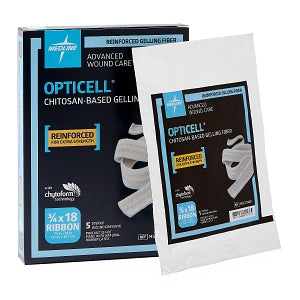 Medline Opticell Gelling Fiber Wound Dressings - Opticell Gelling Fiber Wound Dressing, 0.75" x 18" - MSC7818R