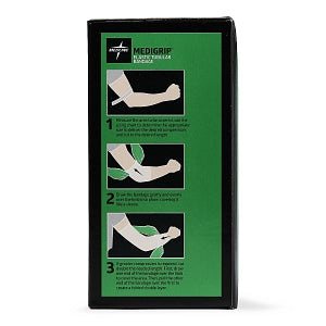 Medline Medigrip Elastic Tubular Support Bandage - MEDIGRIP Elasticated Tubular Support Bandage, Size C: 2-5/8"W (6.8 cm) for Adult Hands, Arms or Legs - MSC9502