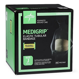 Medline Medigrip Elastic Tubular Support Bandage - MEDIGRIP Elasticated Tubular Support Bandage, Size J: 6-3/4"W (17.15 cm) - MSC9507